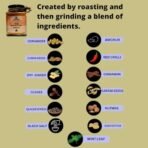 INDIANA ORGANIC Bombay Chat Masala Powder - 150 Gram Fresh Packed on Order | No Onion & Garlic chaat Masala - Fast Shipping to USA & Canada - Image 2