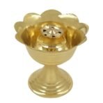 CraftVatika Incense Stick Holder with Ash Catcher, Incense Burner, Incense Holder for Sticks Incense agarbatti Stand Holder and Detachable Ash Catcher Agarbatti Stand for Puja Diwali Decoration Items - Fast Shipping to USA & Canada - Image 3