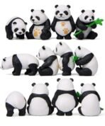 VRB Dec Miniature Decor Items Set for Unique Gift,Home,Living Room,Office,Restaurant Decor,Military Showpiece,Perfect Valentine Decoration Items ((Lifestyle Panda Miniature)) - Fast Shipping to USA & Canada - Image 3