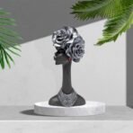 Xtore Home Decor Resin African Lady Showpiece (Black, Pack of 1) - Fast Shipping to USA & Canada - Image 3