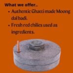 Indiana Organic mangodi moong dal | Authentic Ghatti made Mungori Wadi | Badi, 400 Gms | Hand made | Made with Moong Daal | Rich in Protein | Premium Moong Dal | No Added Preservatives | Ready to Cook | - Fast Shipping to USA & Canada - Image 2