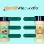 Indiana Organic Black Salt Powder & Rock Salt Powder Combo | Kala & sendha namak, 180 Gram Each (Pack of 2) - Fast Shipping to USA & Canada - Image 2