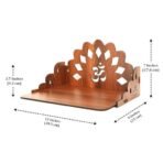 Sehaz Artworks Pooja Mandir for Home Big Size | Puja Mandir for Home Wall Mounted | Wooden Temple | Pooja Stand - Fast Shipping to USA & Canada - Image 3