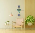 Xtore Decorative Wall Art MDF Wooden Hanger for Living Room | Bedroom | Office | Kitchen | Evil Eye | Nazar Raksha | Modern Art - Pack of 1 - Fast Shipping to USA & Canada - Image 3