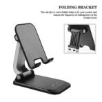 Xtore Universal Mobile and Tablet Tabletop Holder with Multi Angle Adjustment, Super Compact Design (Cool Black) - Fast Shipping to USA & Canada - Image 2