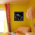 Sehaz Artworks Wall Painting for Living Room | Wall Art | Aghori Photo Frame | Painting for Wall Decoration - 12 Inches X 12 Inches with Photo Frame - Fast Shipping to USA & Canada - Image 2