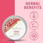 White Leaf Tobacco & Nicotine Free Smoking Mixture With 100% Strawberry Flavour Herbal Smoking Blend (makes 40 rolls) Tobacco Alternatives Herbal Smoking Mix 1 Pack 30gm x Pack of 2 - Fast Shipping to USA & Canada - Image 5