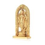 CraftVatika Metal Ram Lalla Idol Ayodhya Golden Metal Shree Ram Lalla Murti Ayodhya Ram Idol for Home Decor, Pooja, Temple Mandir Housewarming Gifts Unique Set of 1 (Height - 2.7 Inch) - Fast Shipping to USA & Canada - Image 3