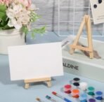 VRB DecTM 20Pcs Wooden Foldable/Adjustable Easel Stand for displaying Great Artwork Sketch,Art Painting,Canvas,Business Promotions, Display, Artist Students (6 Inch Mini Easel Stand - 20 Pcs) - Fast Shipping to USA & Canada - Image 4