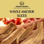 Indiana organic Amchur sabut | whole dry raw mango slices - 300 Gram - Fast Shipping to USA & Canada
