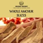 Indiana organic Amchur sabut | whole dry raw mango slices - 300 Gram - Fast Shipping to USA & Canada