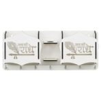 Webelkart Antique Wall Mounted Key Holder for Home/Office Decor/Key Hanger for Wall Decor, Key Stand for Home,Key Chain Decorative Item for Home Jay Shree Radhe Designer Key Holder(11.5" Inches) - Fast Shipping to USA & Canada - Image 5