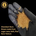 Indiana organic Khandsari brown bura | Sugar | Packed on Order Fresh | Zero added Colours, Fillers, Additives & Preservatives | Unrefined and unbleached - 800 gram - Fast Shipping to USA & Canada