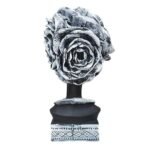 Xtore Home Decor Resin African Lady with White Earrings Showpiece (Black, Pack of 1) - Fast Shipping to USA & Canada - Image 2