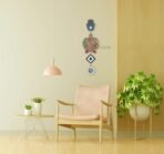 Xtore Decorative Wall Art MDF Wooden Hanger for Living Room | Bedroom | Office | Kitchen | Evil Eye | Nazar Raksha | With Turtle For Home Decor - Pack of 1 - Fast Shipping to USA & Canada - Image 2