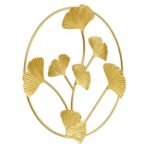 Webelkart Premium Gold Plated Decorative Metal Wall Hanging Art Decoration Item for Living Room| Wall Art for Hall | Wall Sculpture (8.5"X8") - Fast Shipping to USA & Canada - Image 5