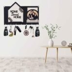 Webelkart Premium Customised Home Sweet Home Personalised Wooden Key Holder for Home,Gift Items for Home Decor (12 x 8, 7 Hooks) - Fast Shipping to USA & Canada - Image 4