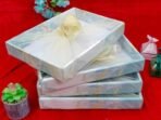 VRB Dec 3 Pcs Gift Box/gift boxes for packaging/Corrugated Boxes with net & Twisster/Birthday Gift Packing Box/hamper box for Gift Hamper Gifting Boxes and Wedding Decoration Purpose (Design - 4) - Fast Shipping to USA & Canada - Image 4