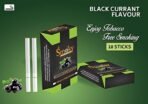 Smoky Herbals 100% Tobacco & Nicotine Free Cigarette for Refresh Mood & Relieve Stress for Men & Women (BLACK CURRANT FLAVOUR, 2 Packets) - Fast Shipping to USA & Canada - Image 2