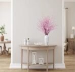 VRB Dec 5 Pcs Dry Baby's Breath Artificial Flower Bunch,Dry Flower,Dried Gypsophila Bouquets,Flowers for Vases, Decoration Items for Living Room,Home Decor,Chritmas (Pink Dry Baby's Breath) - Fast Shipping to USA & Canada - Image 3