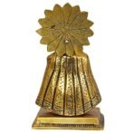 Webelkart Premium Baba Khatu Shyam ji Idol Statue Showpiece for Home and Pooja Decoration | Khatu Shyam Murti for Home and Car Dashboard | Diwali Corporate Gifting (Gold, 6.5 Inches) - Fast Shipping to USA & Canada - Image 5