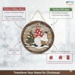 Webelkart Merry Christmas Banner Door Wall Hanging| Christmas Tree Decoration Items | Office |Wall Hanging,Xmas Decorations Items for Home (10"Inches) - Fast Shipping to USA & Canada - Image 3