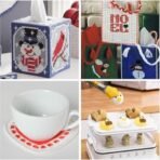 VRB DecTM 10pcs Cross Stitch Cloth/Bag Making Materials,Canvas Sheet for Craft, Sewing/Embroidery Projects and DIY,Plastic Canvas Sheet for Decoration. (10 Pcs Cross Stitch Cloth) - Fast Shipping to USA & Canada - Image 3