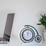 Xtore Wheel Shape Alarm Clock (Pack of 1, Black & Grey) - Fast Shipping to USA & Canada - Image 2