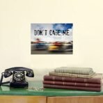 Sehaz Artworks Home Decor Items | living Room Decorative Items | Wall Decor | Room Decor | DontCageMe' Rust Looks Wall Sign for Wall Decoration Tin Sign (MDF, 30 cm x 20 cm x 0.3 cm) - Fast Shipping to USA & Canada - Image 2