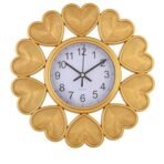 Xtore Modern Round Wall Clock with Luxurious Golden Finish (Pack of 1, Golden) - Fast Shipping to USA & Canada - Image 3
