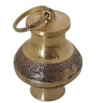 Brass Gangajal Kalash (Pack of 1) Creations Brass Gangajal Kalash/lota Brass | Kalash for Pooja, Brass Gangajal lota, Kamandal | - Fast Shipping to USA & Canada