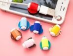 Xtore Creative cartoon/superhero shape Charger cable protector | for iPhone cables only - Random shape (set of 2)(Extra Long) - Fast Shipping to USA & Canada - Image 3