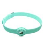 Xtore Dog Collar Case Compatible with Apple Air-Tag | Adjustable Skin Friendly - (Pack of 1, Sea Green) - NO AIR-Tags Included - Fast Shipping to USA & Canada
