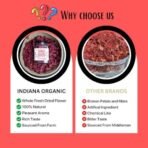 Indiana Organic Rhododendron Flower Tea - 40 gram Whole Leaf Buransh Flower Petals in Glass Jar | Pure Herbal Tea" - Fast Shipping to USA & Canada - Image 3