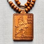 Rhaa Unisex Adult Tulsi Mala with Hanuman Locket | Jay Sitaram | Jay Bageshwar Dham | 100ml Kashi Gangajal | Blessings from Baba Kashi Vishwanath - Fast Shipping to USA & Canada - Image 4