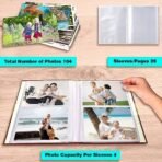 Sehaz Artworks Album For Photos Collection | Photo Album Book | Photo Album 4x6 (Holds 104 Photos) - Fast Shipping to USA & Canada - Image 4