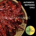 Indiana organic Red chilli whole combo | Kashmiri chilly | Guntur chili | Mathania chilli | Yellow lakhori mirch sabut | Stemless | Dried | 2025 Harvest | Manually cleaned - (100 gram each one) - Fast Shipping to USA & Canada - Image 4