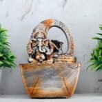 Global Grabbers Polyresin Table Top Indoor Outdoor Water Fall Fountain with LED Lights Home Decor Decoration Gift Gifting Items-A_ORG-SF25 - Fast Shipping to USA, Canada & India - Image 2