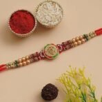 Webelkart |Combo Of 4 Rakhi For Brother Bhaiya Bhabhi And Kids with Beautiful Rakshabandhan Greetings Card//Krishna Rakhi/Rakhi Gifts For Brother Bhaiya Bhabhi Rakhi| - Fast Shipping to USA & Canada - Image 2