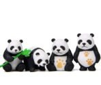 VRB Dec Miniature Decor Items Set for Unique Gift,Home,Living Room,Office,Restaurant Decor,Military Showpiece,Perfect Valentine Decoration Items ((Lifestyle Panda Miniature)) - Fast Shipping to USA & Canada