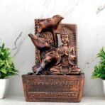 Global Grabbers Polyresin Table Top Indoor Outdoor Water Fall Fountain with LED Lights Home Decor Decoration Gift Gifting Items-A_COP-S8 - Fast Shipping to USA, Canada & India - Image 2