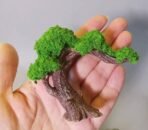 VRB Dec Miniature Showpiece Set for Home Decor, car Dashboard,Valentine,Living Room,Gifts Figurines,Cake Decoration Items,Figurines for Home Decor. (11 Pcs Green Tree Miniatures) - Fast Shipping to USA & Canada - Image 4