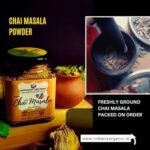 Indiana Organic chai masala Powder 120gm | 240 Cups tea masala | Kadak Chai with 7 Aromatic Spices, Invigorating, Refreshing, Immunity Booster with No Preservative Packed on order fresh. - Fast Shipping to USA & Canada