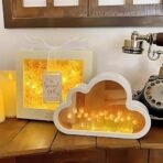 One94Store Tulip Lamp Pre-Assembled - LED Night Light, Battery-Powered, 20 Pink Artificial Flowers for Bedroom, Living Room, Home DECOR, Gift, Birthday & Anniversary. - Fast Shipping to USA & Canada - Image 3