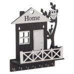 Webelkart Premium Wooden House Keys Hanger Key Holder for Home/Office Decor, Key Holder for Wall Decor (Model-1) - Fast Shipping to USA & Canada - Image 4