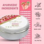 White Leaf Tobacco & Nicotine Free Smoking Mixture With 100% Strawberry Flavour Herbal Smoking Blend (makes 40 rolls) Tobacco Alternatives Herbal Smoking Mix 1 Pack 30gm x Pack of 2 - Fast Shipping to USA & Canada - Image 4