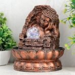 Global Grabbers Polyresin Table Top Indoor Outdoor Water Fall Fountain with LED Lights Home Decor Decoration Gift Gifting Items-A_COP-BL-SF37 - Fast Shipping to USA, Canada & India - Image 3