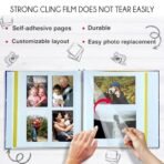 Sehaz Artworks Album for Photos Collection | Auto Stick Album for Photos | Self Adhesive Photo Album Book for Photos Collection - 20 Sheets - Fast Shipping to USA & Canada - Image 2