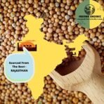 Indiana Organic Sarso, Yellow Mustard Seeds, Rajasthan (200) - Fast Shipping to USA & Canada - Image 5