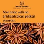 Indiana Organic Star Anise, Whole Chakri Phool, Badhiyan phool - 90 gram - Fast Shipping to USA & Canada